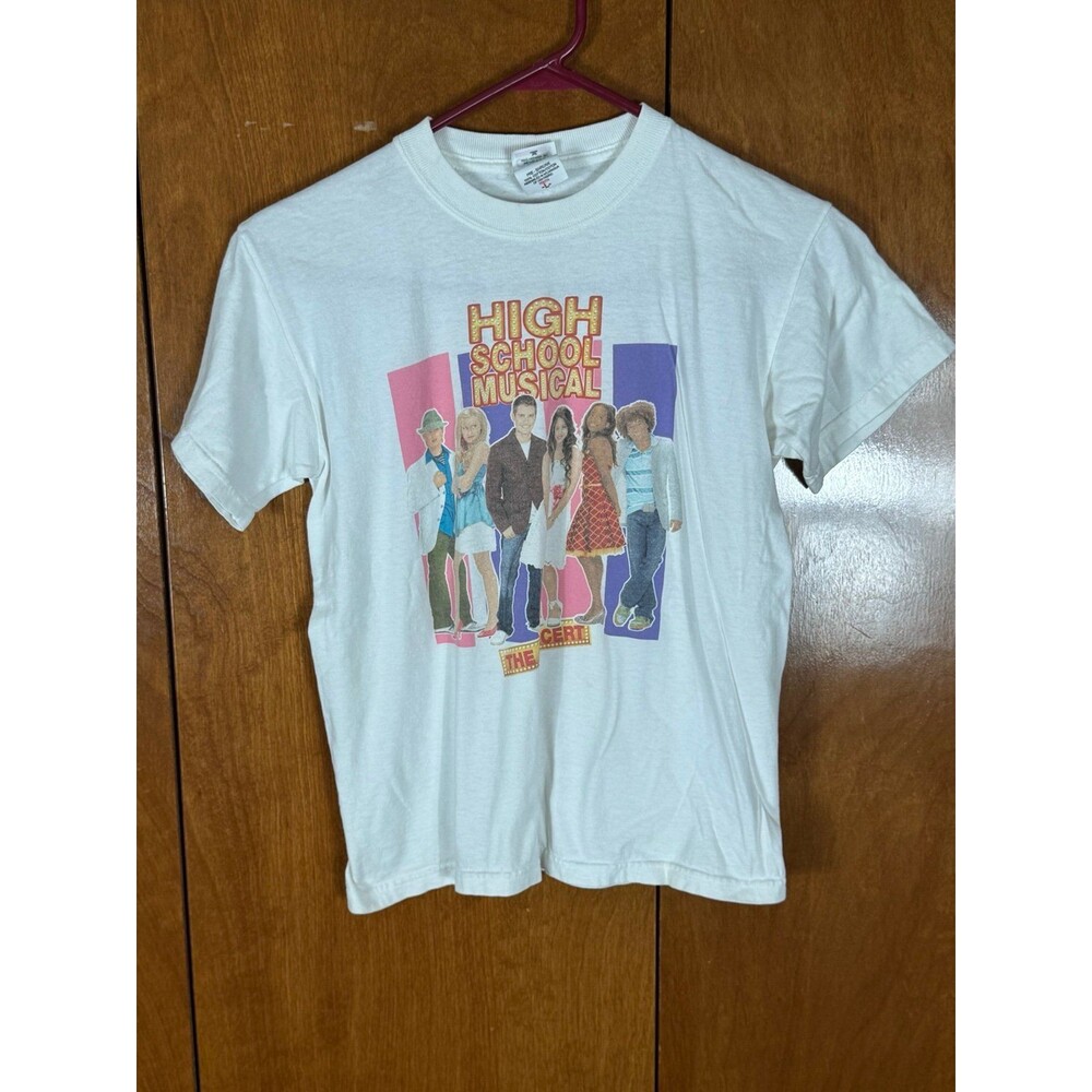 Vintage High School Musical The Concert 2007 Shirt Youth Large L Anvil